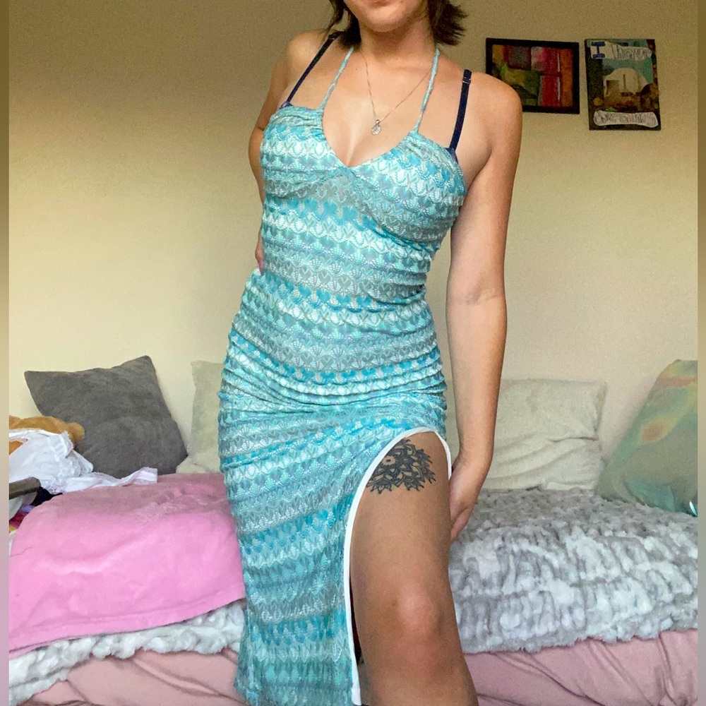 Maxi Halter Dress